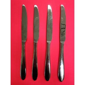 Oneida 18/10 Stainless Steel JENNIFER Lot of 4Dinner Knives